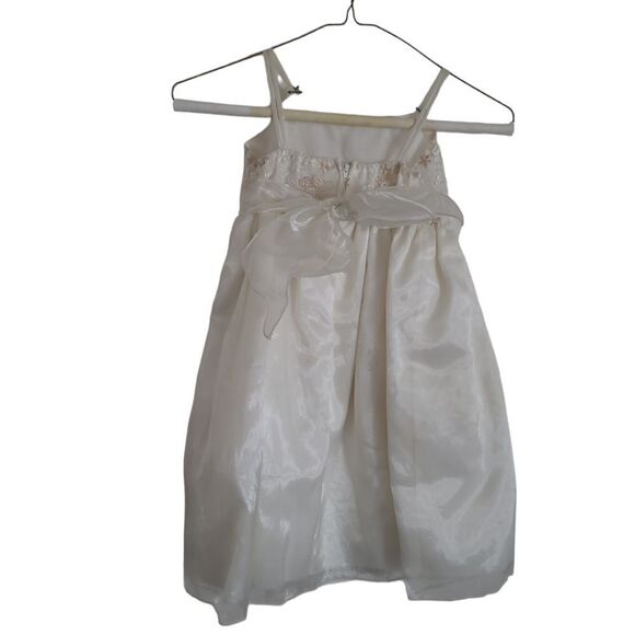 Girls dress size 5 vintage flower girl Pinokio party dress - Picture 3 of 8